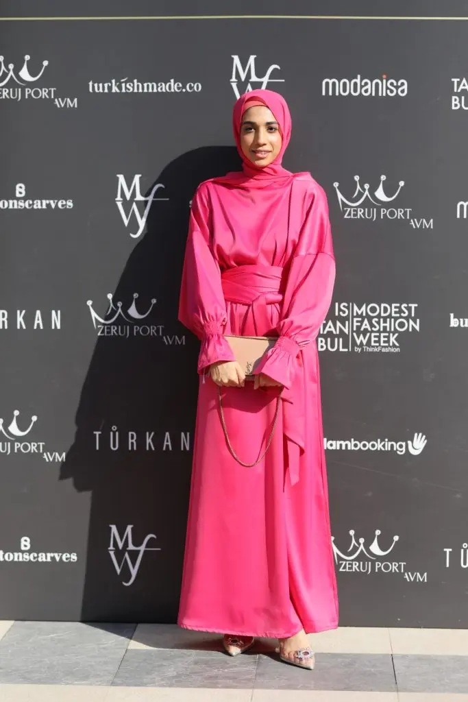 Safia Kaleem at Istanbul modest fashion week