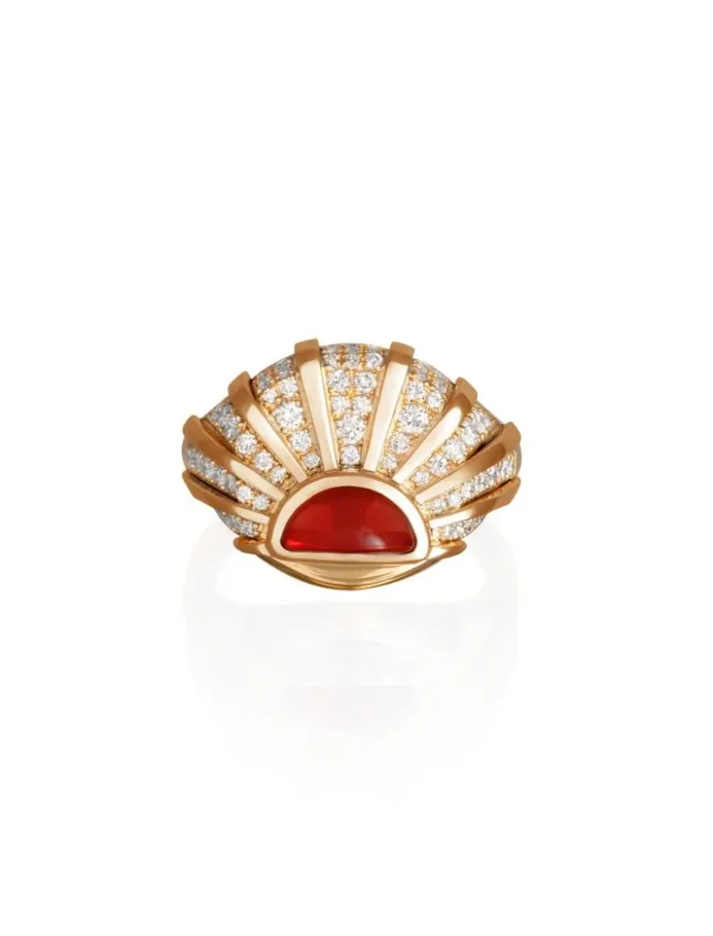 LAtelier-Nawbar-sun-dawn-pinky-ring - Soigné Middle East