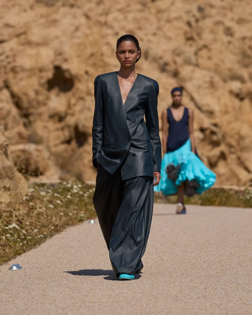 Image of a model walking the Jacquemus SS27 show