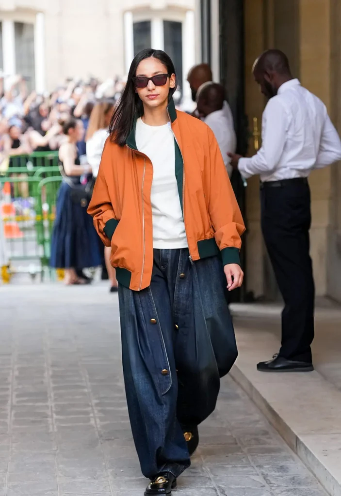 Nadia Melliti attending Dior Homme SS27