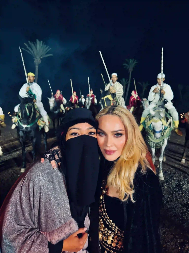 Salma in a selfie with Madonna, feature in our exclusive interview with Salma