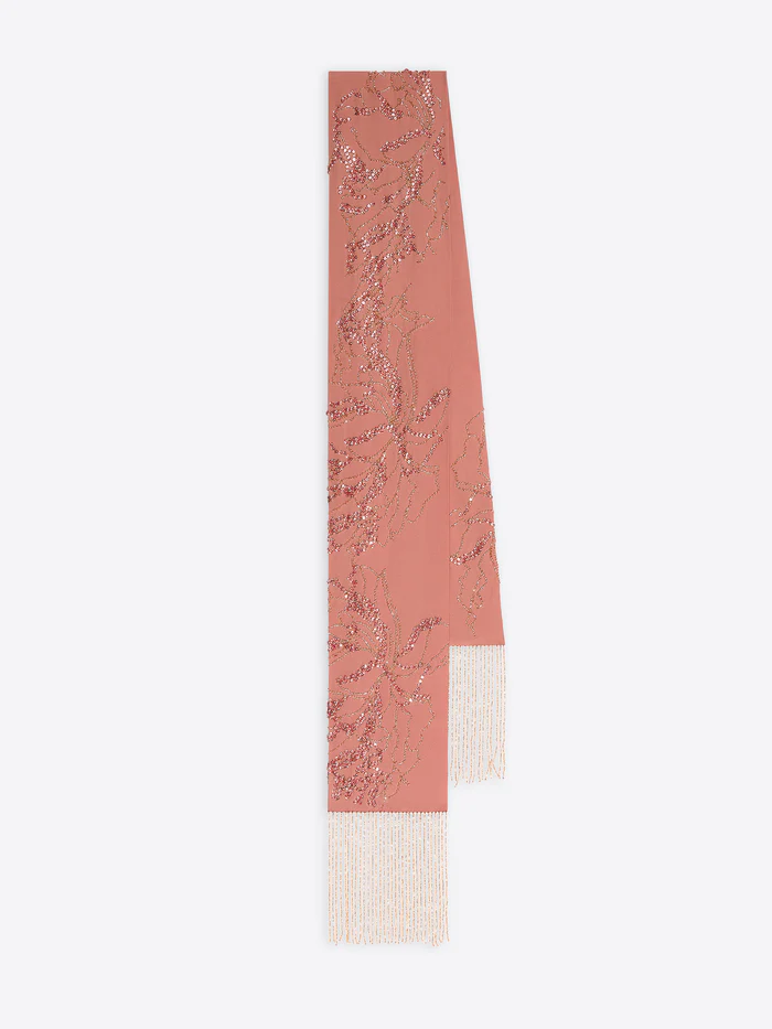 Product image of the Dries van Noten Embellished Silk Scarf