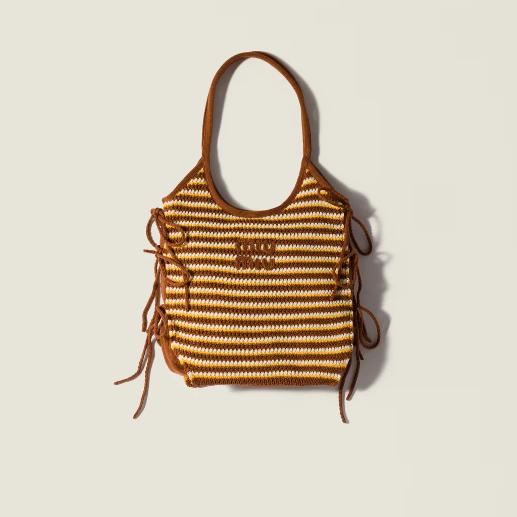 Product image of the Miu Miu Ivy Crochet Bag
