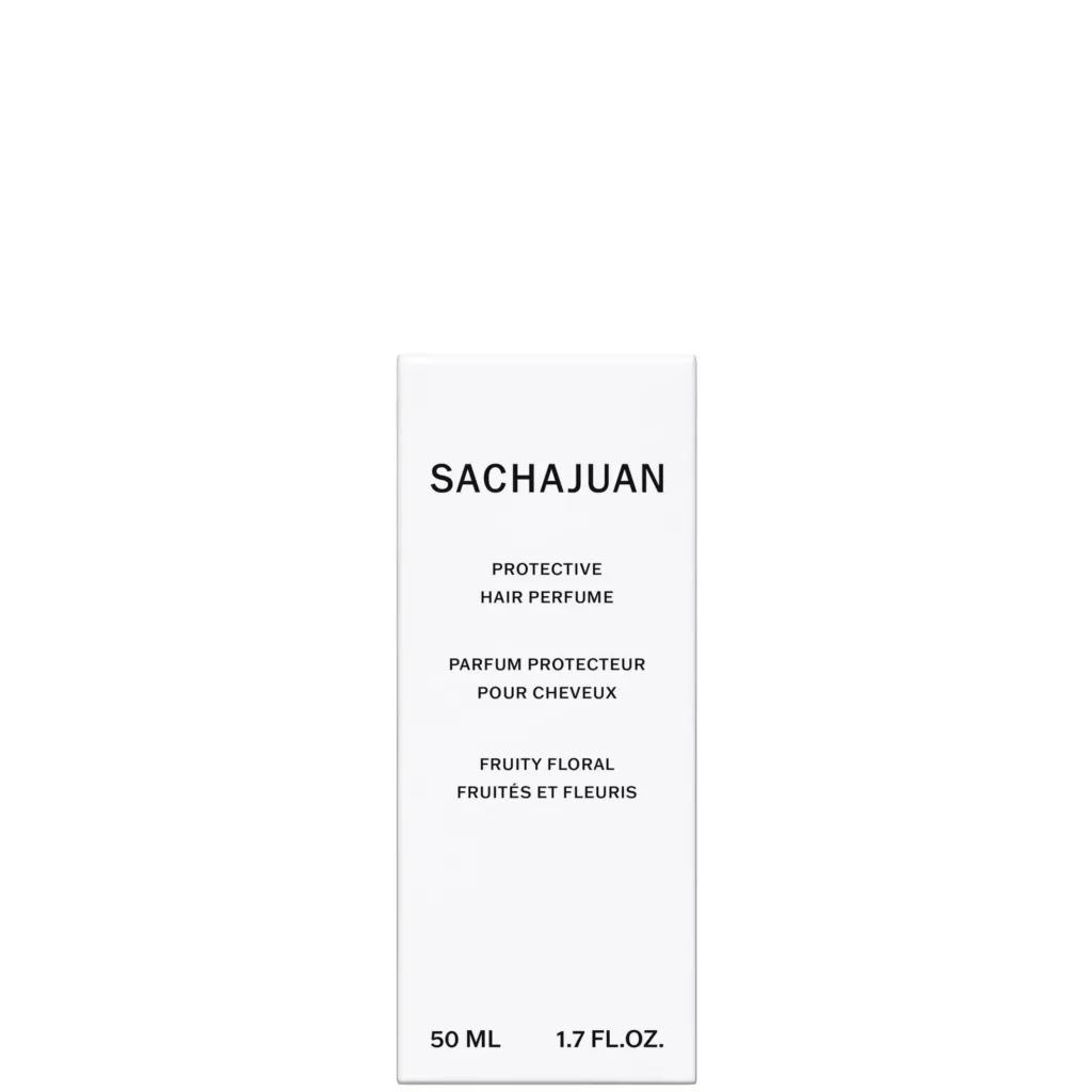 sachajuan-protective-hair-perfume - Soigné Middle East Product image of the Sachajuan Protective Hair Perfume for a heat-proof beauty bag