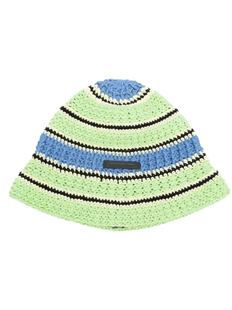 Product image of the Stella McCartney Crochet Knit Cotton Bucket Hat