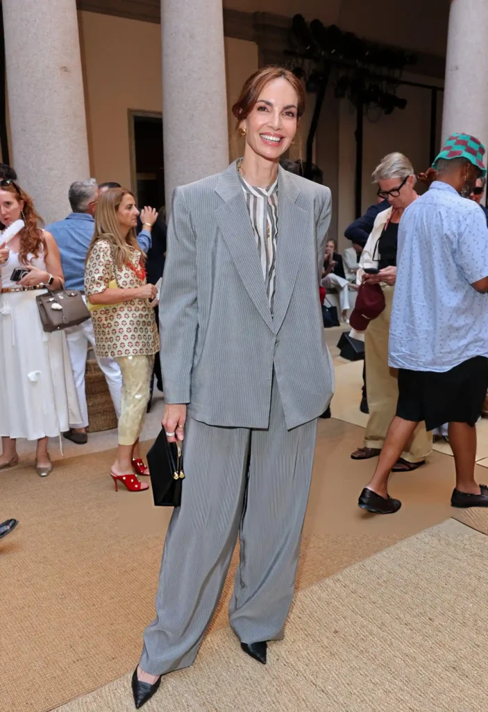 Eugenia Silva at the Giorgio Armani SS27 show