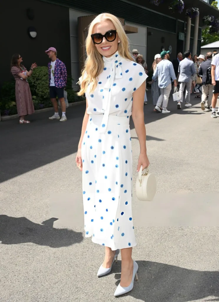 Katherine-Jenkins - Soigné Middle East Image of Katherine Jenkins attending Wimbledon 2026