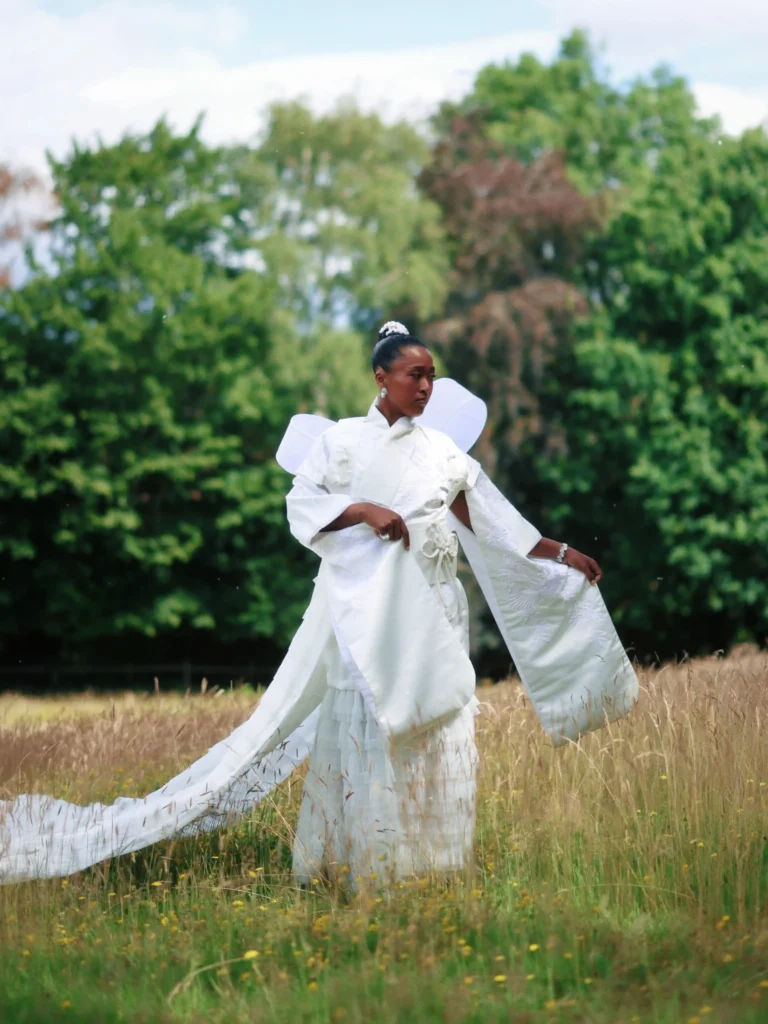 Naomi-Osaka - Soigné Middle East Naomi Osaka in her traditional Japanese outfit for Wimbledon 2026