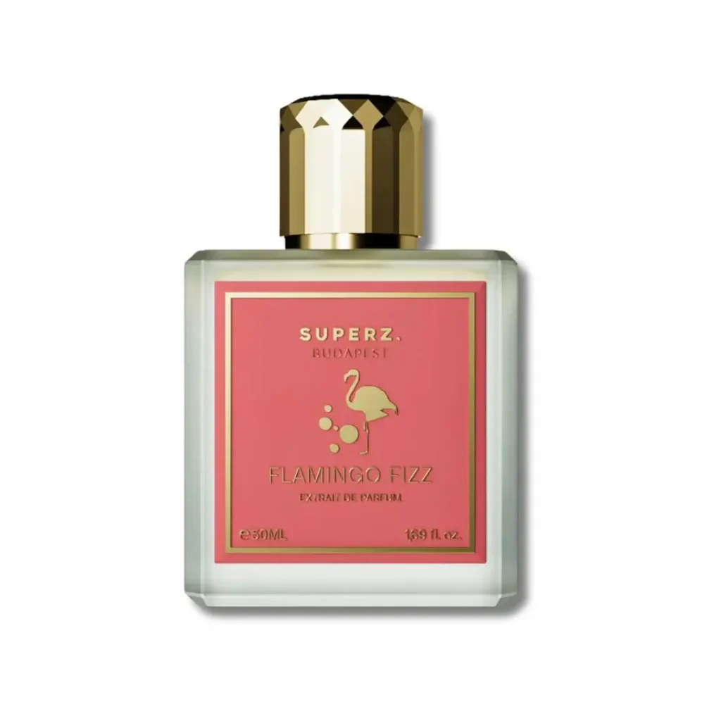 Product image of Superz Budapest Flamingo Fizz extrait de parfum, as part of Curly Fragrance's scents 
