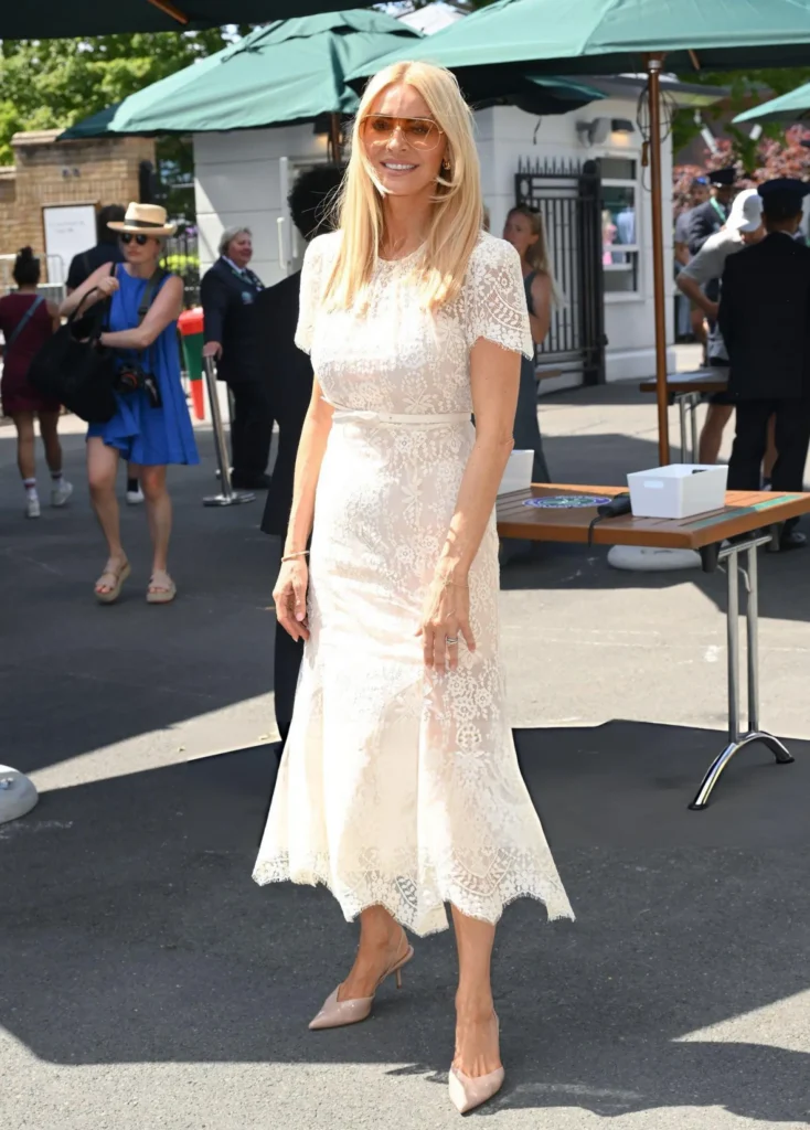 tess-daly - Soigné Middle East Image of Tess Daly attending Wimbledon 2026