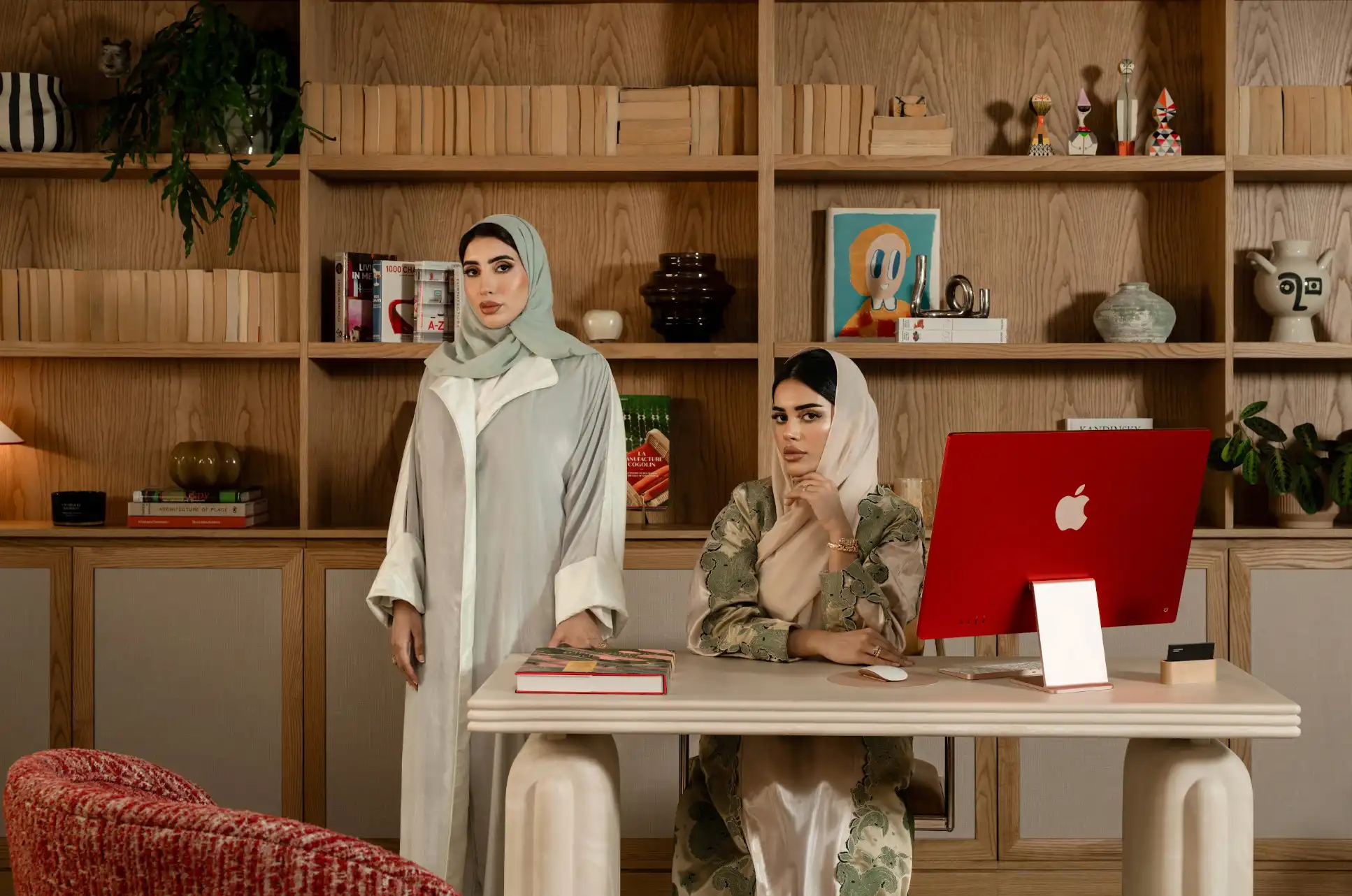 Maitha and Alya Al Suwaidi, founders of contemporary spaces