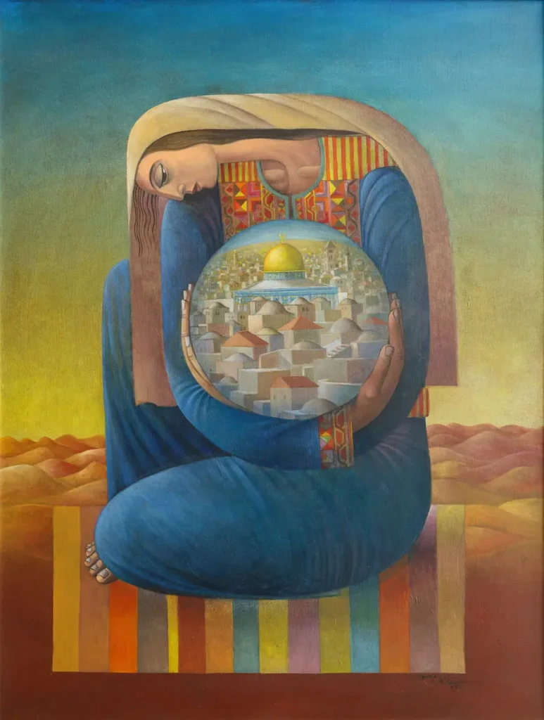 Sliman Mansour art