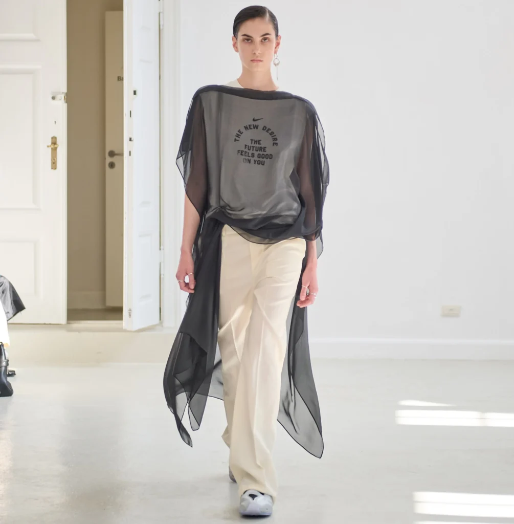 image of a model walking the Anne Sofie Madsen SS27 show