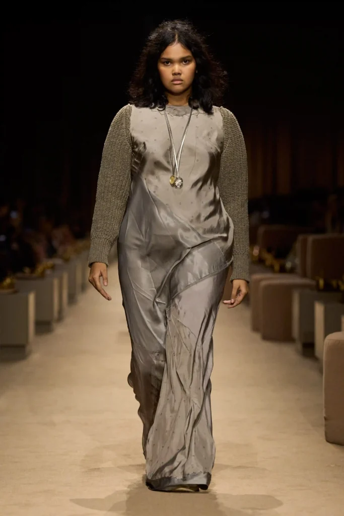 Coach-SS27-3 - Soigné Middle East Image of a model walking the Coach SS27 show