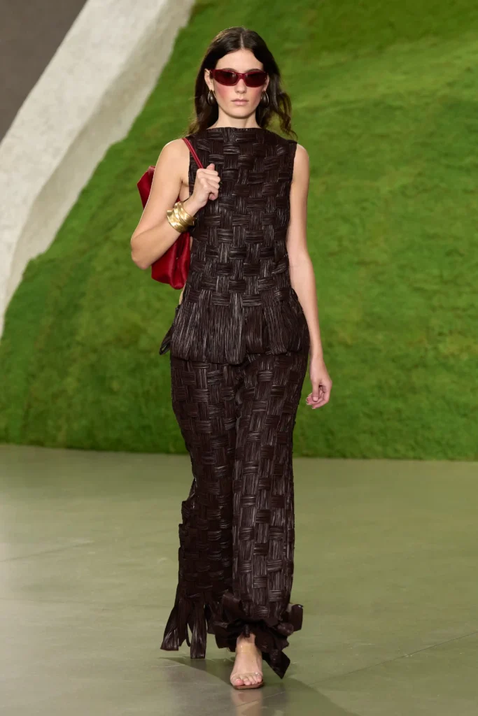 Cult-Gaia-SS27-1 - Soigné Middle East image of a model walking the Cult Gaia SS27 runway show