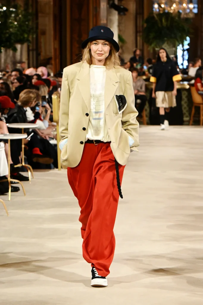 Tommy-Hilfiger-SS27-1 - Soigné Middle East Image of Gigi Hadid walking the Tommy Hilfiger SS27 show