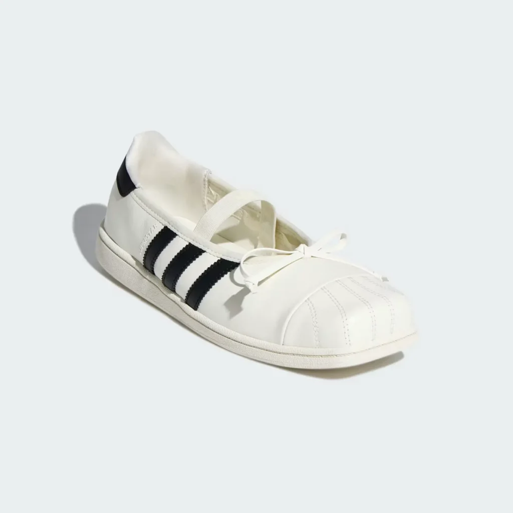 adidas-originals-by-jennie-superstar-sq-ballet-shoes - Soigné Middle East product image of the Adidas Originals by Jennie Superstar Sq Ballet Shoes