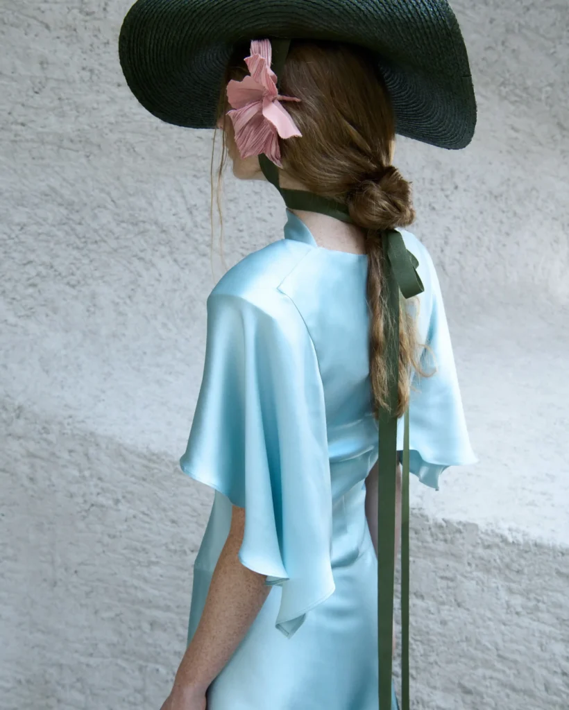 cult-gaia-ss27 - Soigné Middle East Back image of a model at the Cult Gaia SS27 show