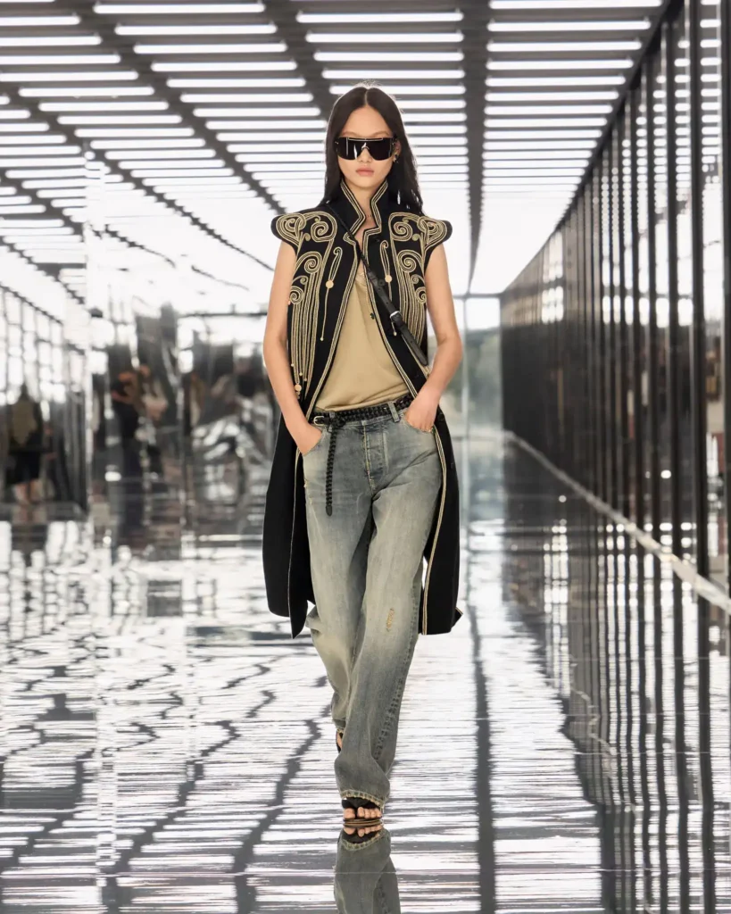 A model walking the Fendi SS27 runway, for our Milan Fashion Week SS27 highlights