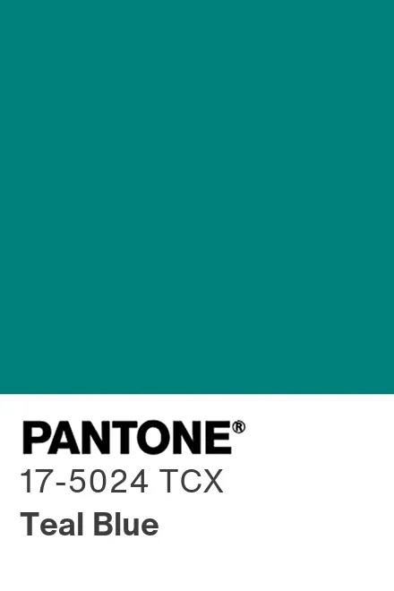 pantone-teal-blue - Soigné Middle East Image of Pantone Teal Blue