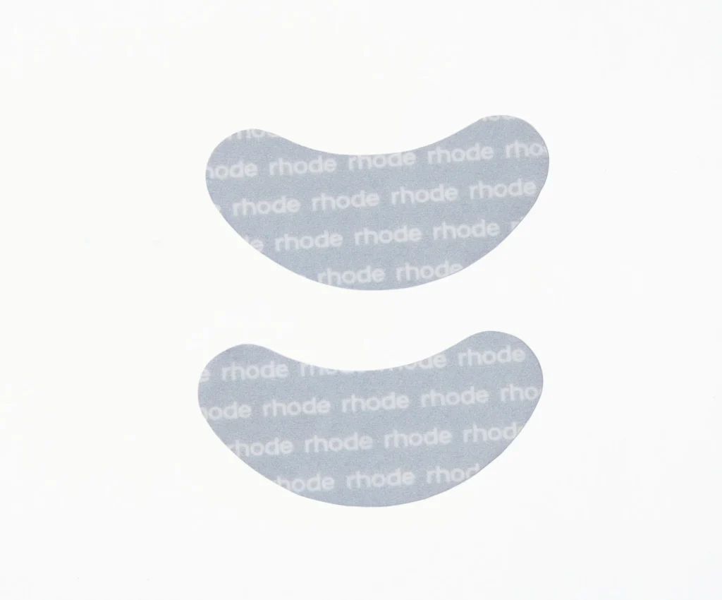 product image of the rhode, peptide eye prep eye patches