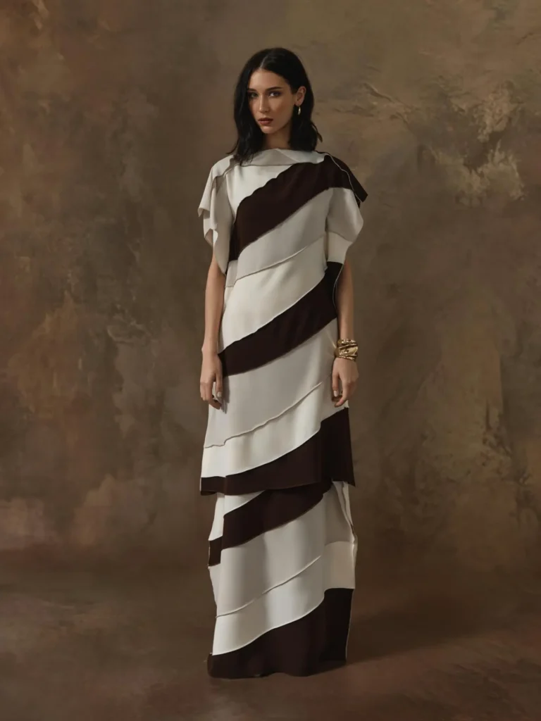Image of a model wearing Amal Al Mulla
