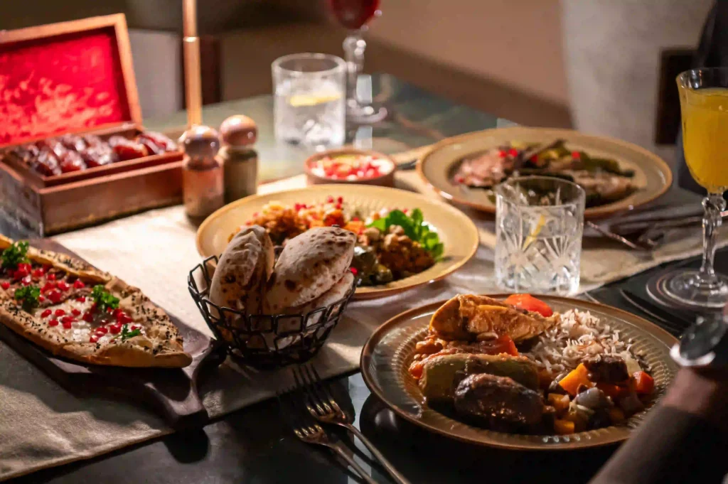 image of food at Amaseena 