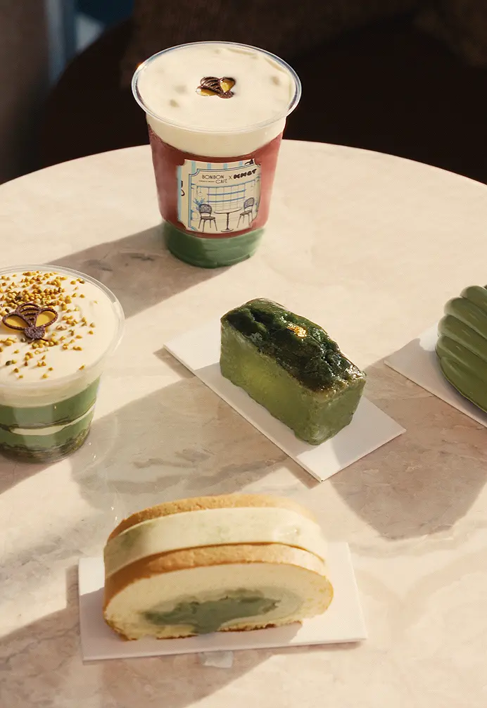 image of the Bonbon Café X Knot Bakehouse collaboration