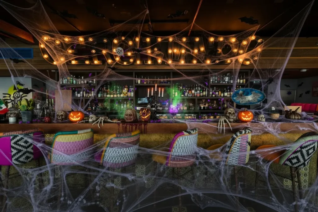 image of the Halloween Fiesta at Luchador, Aloft Palm Jumeirah