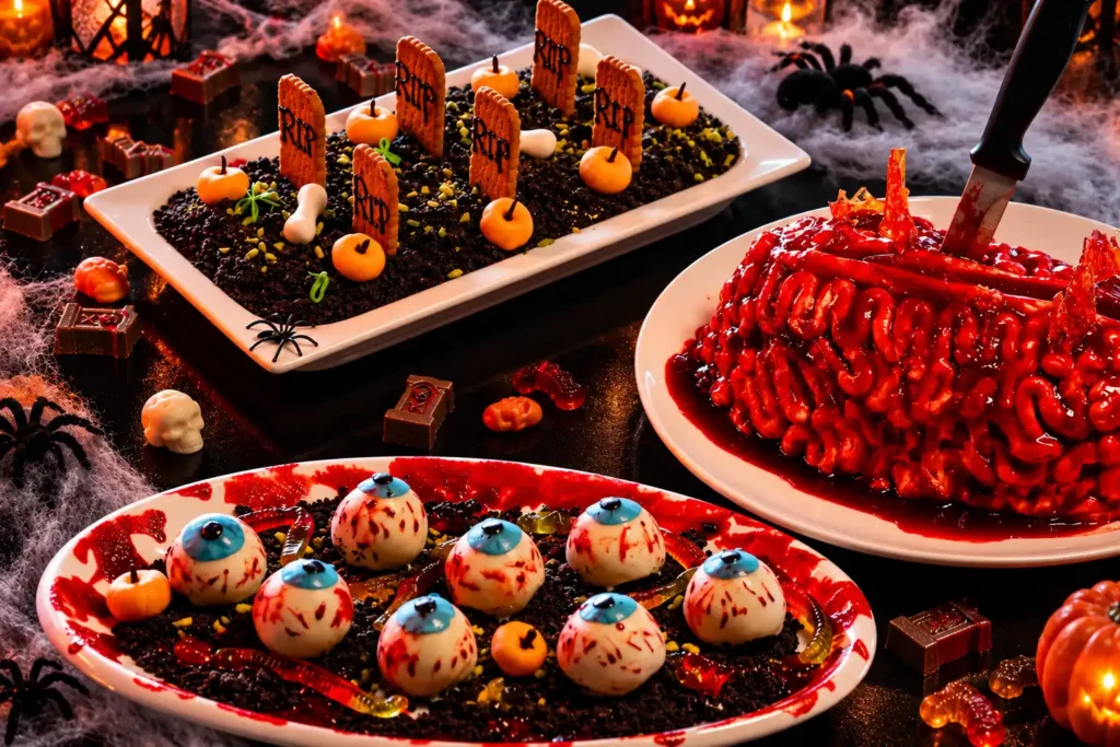 image of a halloween brunch at The Croft, Dubai Marriott Harbour Hotel & Suites