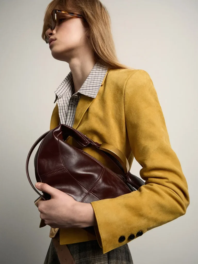 image of a model wearing the LIMÉ’s FW26 collection