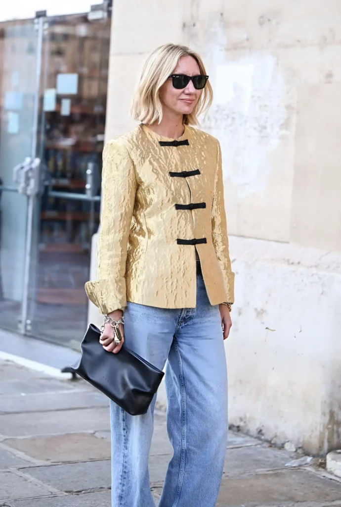 Image of Lisa Aiken attending Paris Fashion Week SS27