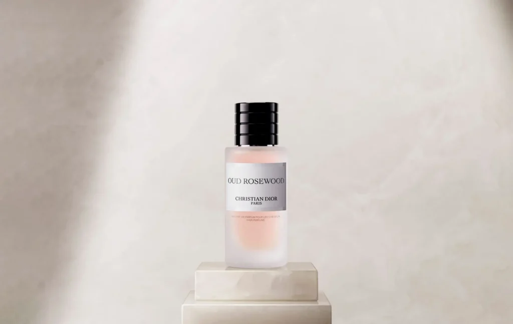 product image of the Dior Oud Rosewood Hair Perfume, for our Fall hair perfumes round up