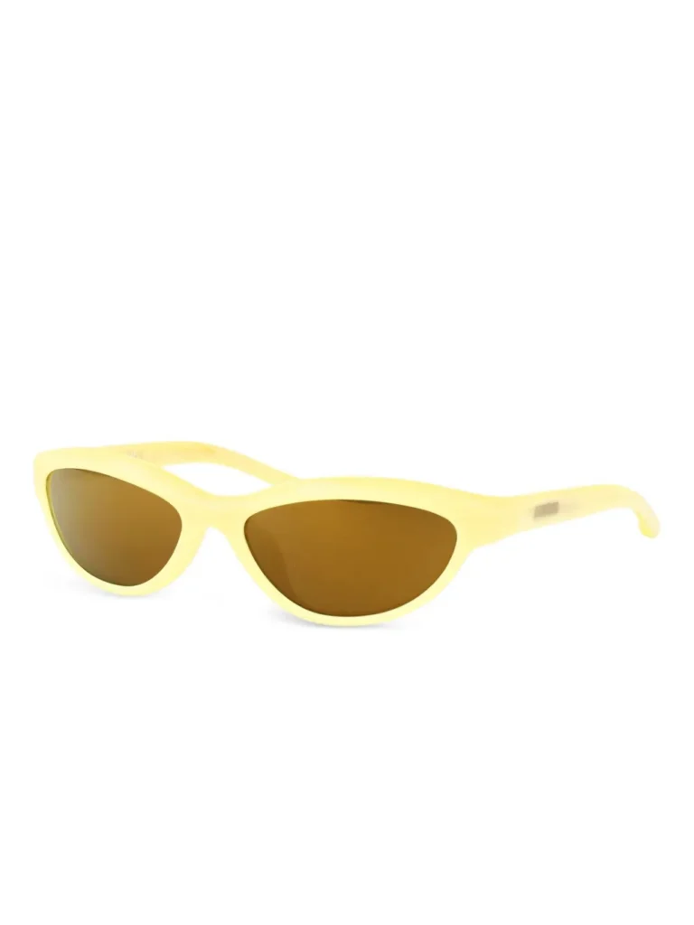 image of Jacquemus Oval-Frame Sunglasses