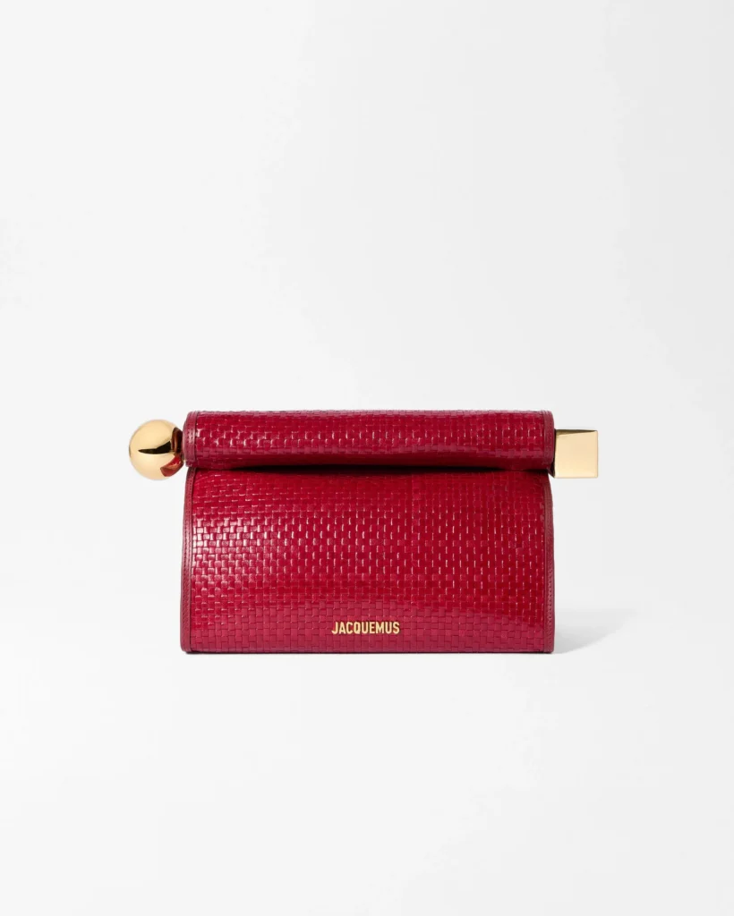 image of Jacquemus The Rond Carré Clutch