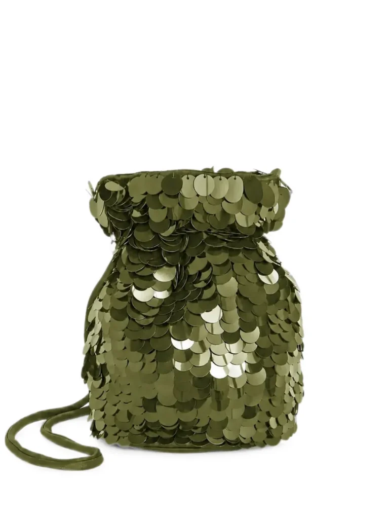 image of P.A.R.O.S.H. Sequin-Embellished Bucket Bag