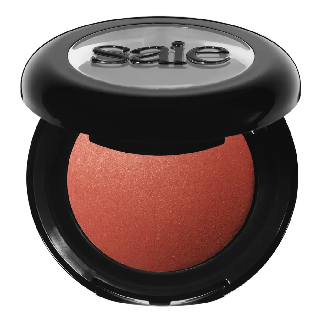 image of SAIE SuperSuede™ Baked Powder Blush 
