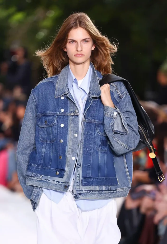 Image of a model walking the Stella McCartney SS27 show