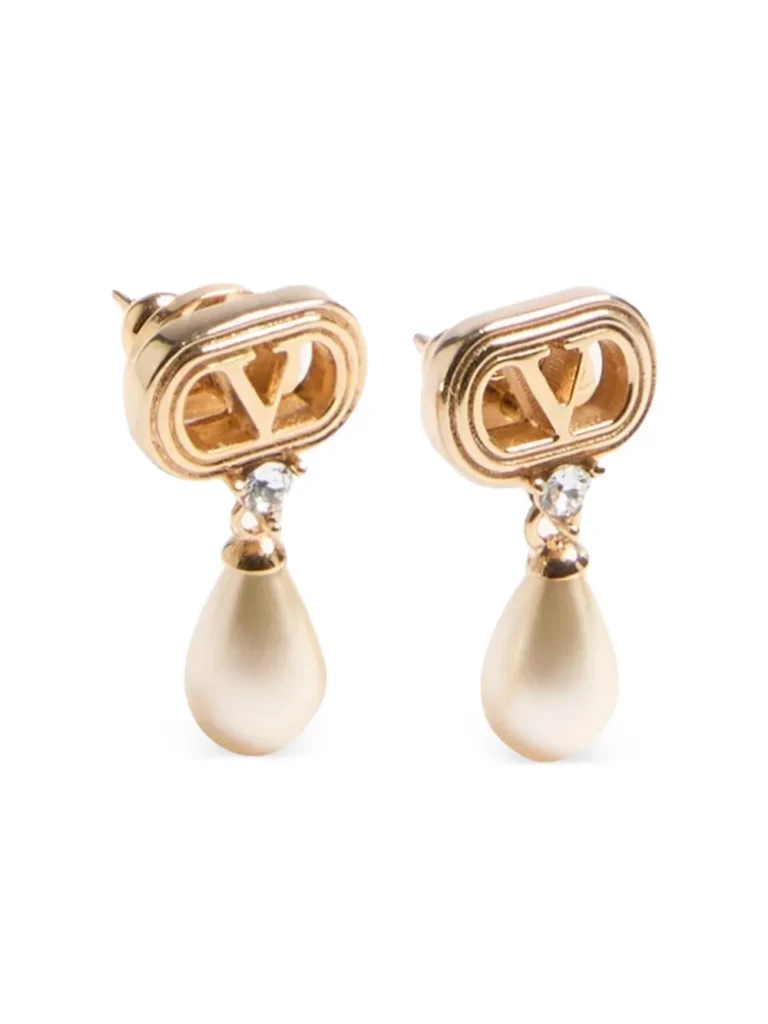 image of Valentino Garavani Ovalette Drop Earrings